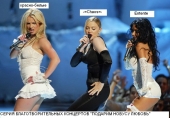 Britney Spears, Madonna, Christina Aguilera, MTV 2003